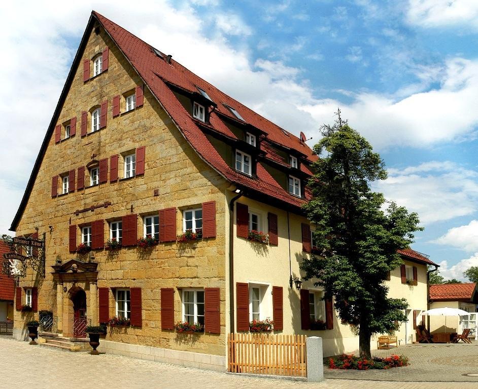 Landgasthof Und Hotel Weisser Lowe Eckental Esterno foto